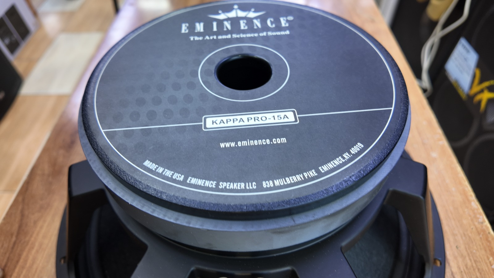 Eminence Kappa Pro-15A 15-Inch Woofer in Kenya 15 Eminence Kappa Pro-15A 8 Ohm Woofer