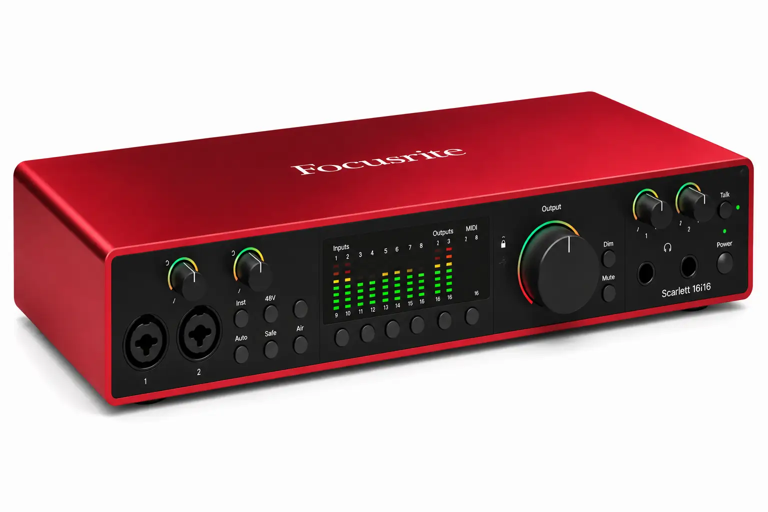 Focusrite Scarlett 16i16 4th Gen USB Audio Interface – Professional Studio Soundcard for Producers, Podcasters and Creators 8 Focusrite Scarlett 16i16 professional interface