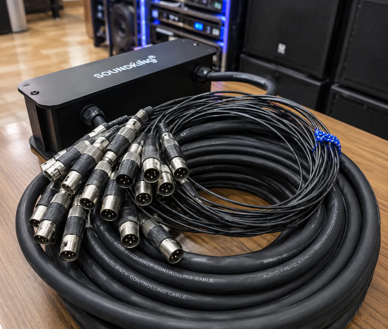 Soundking AH 106/50 Snake Cable – Professional 50m Audio Multicore Cable for Large Venues, Churches and Live Sound 7 Soundking 50m snake cable