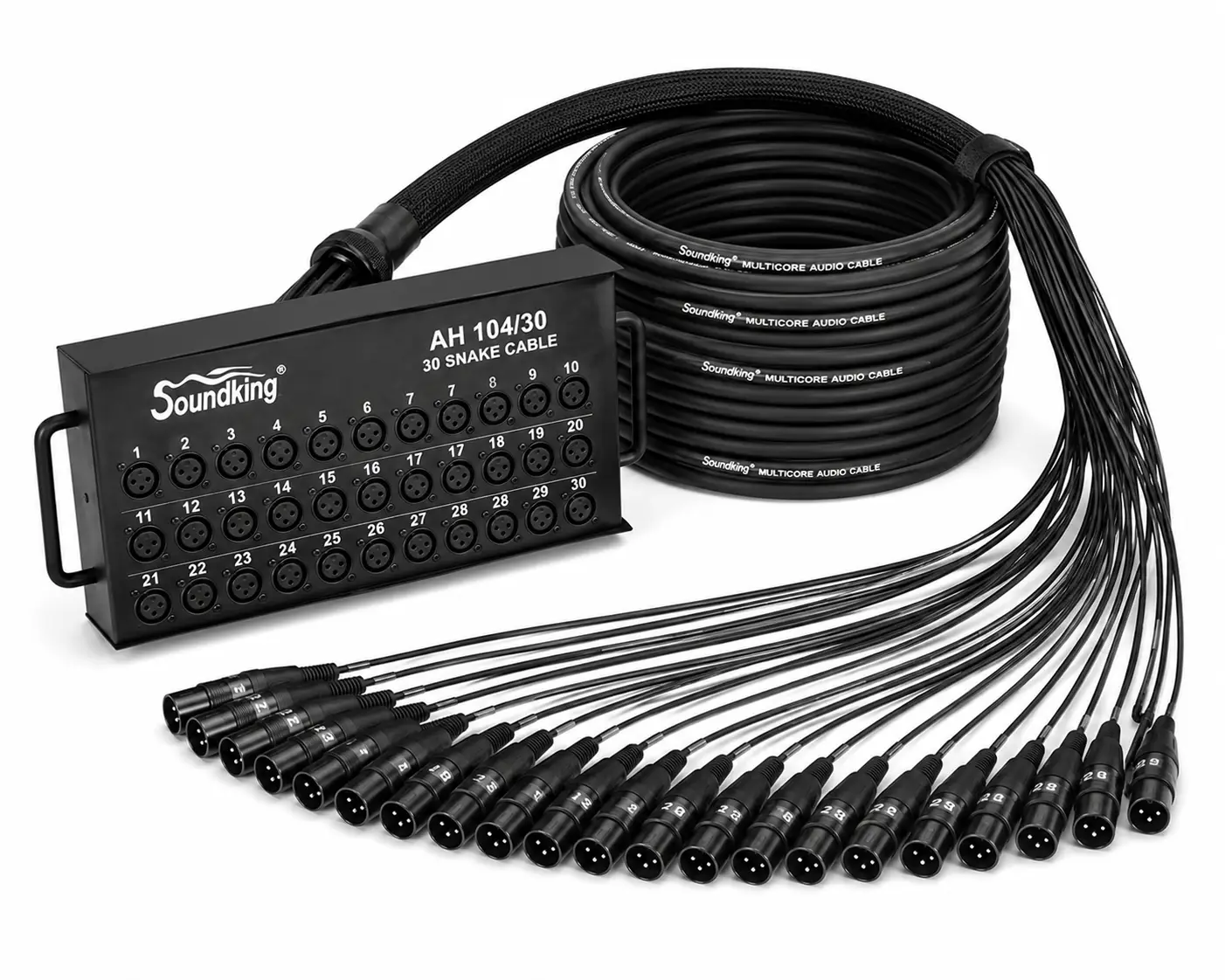 Soundking AH 104 30 Snake Cable – Professional 30m 16 Channel Cable for Churches, Events and Stage Audio 9 Soundking AH 10430 price in Kenya