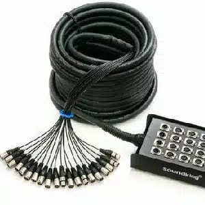 Soundking AH 104 30 Snake Cable – 30 Meter 16 Channel Professional Audio Snake Cable for Live Sound, Studios and Stage Setup 12 Soundking cable supplier