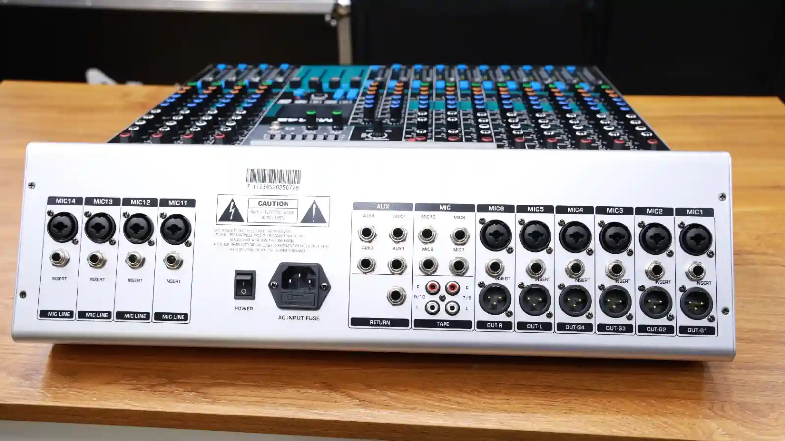Thunder Sound MX14S Professional Mixer – 14 Channel Mixer with DSP Effects, USB Playback and EQ Control 8 Thunder Sound MX14S 14 channel mixer
