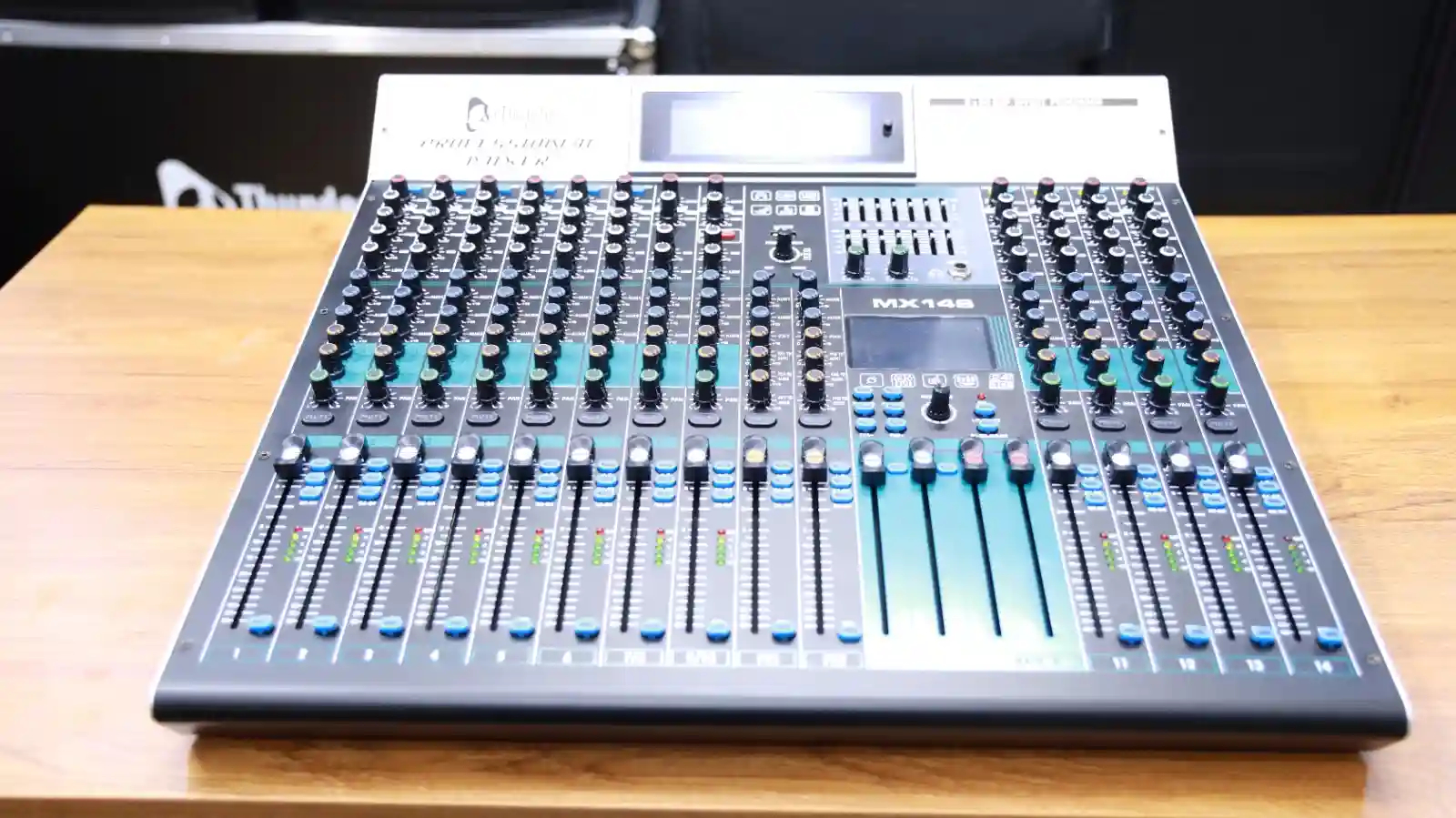 Thunder Sound MX14S Professional Mixer – 14 Channel Audio Mixer for Churches, DJs, Studios and Live Sound 7 Thunder Sound MX14S studio mixer