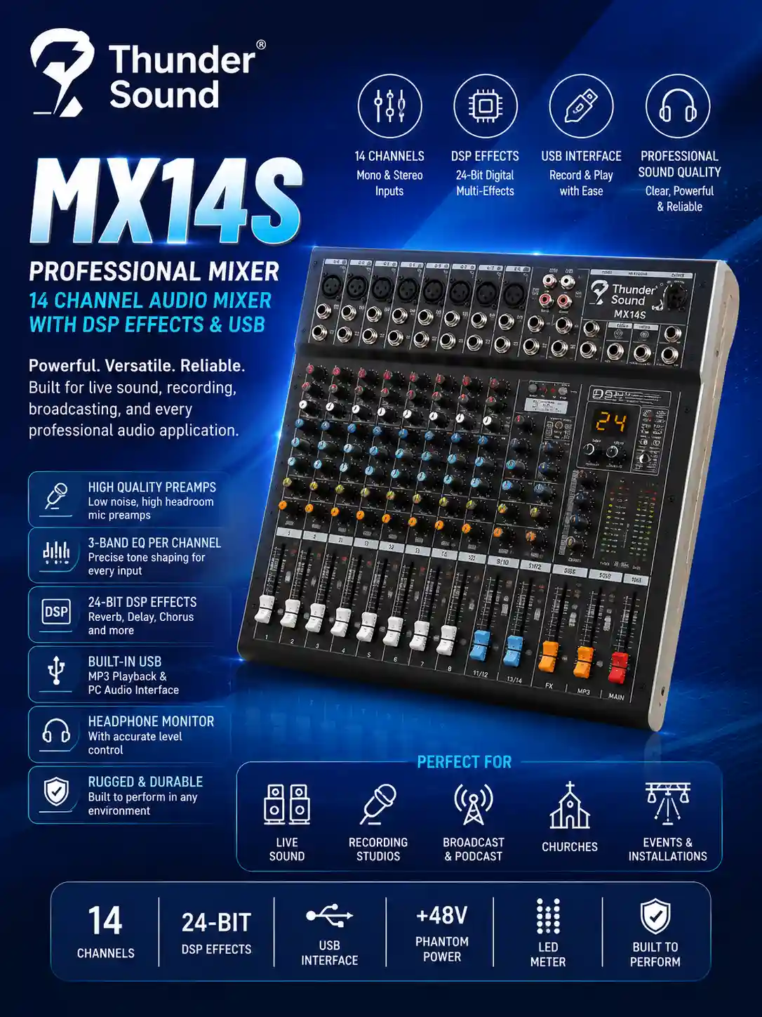 Thunder Sound MX14S