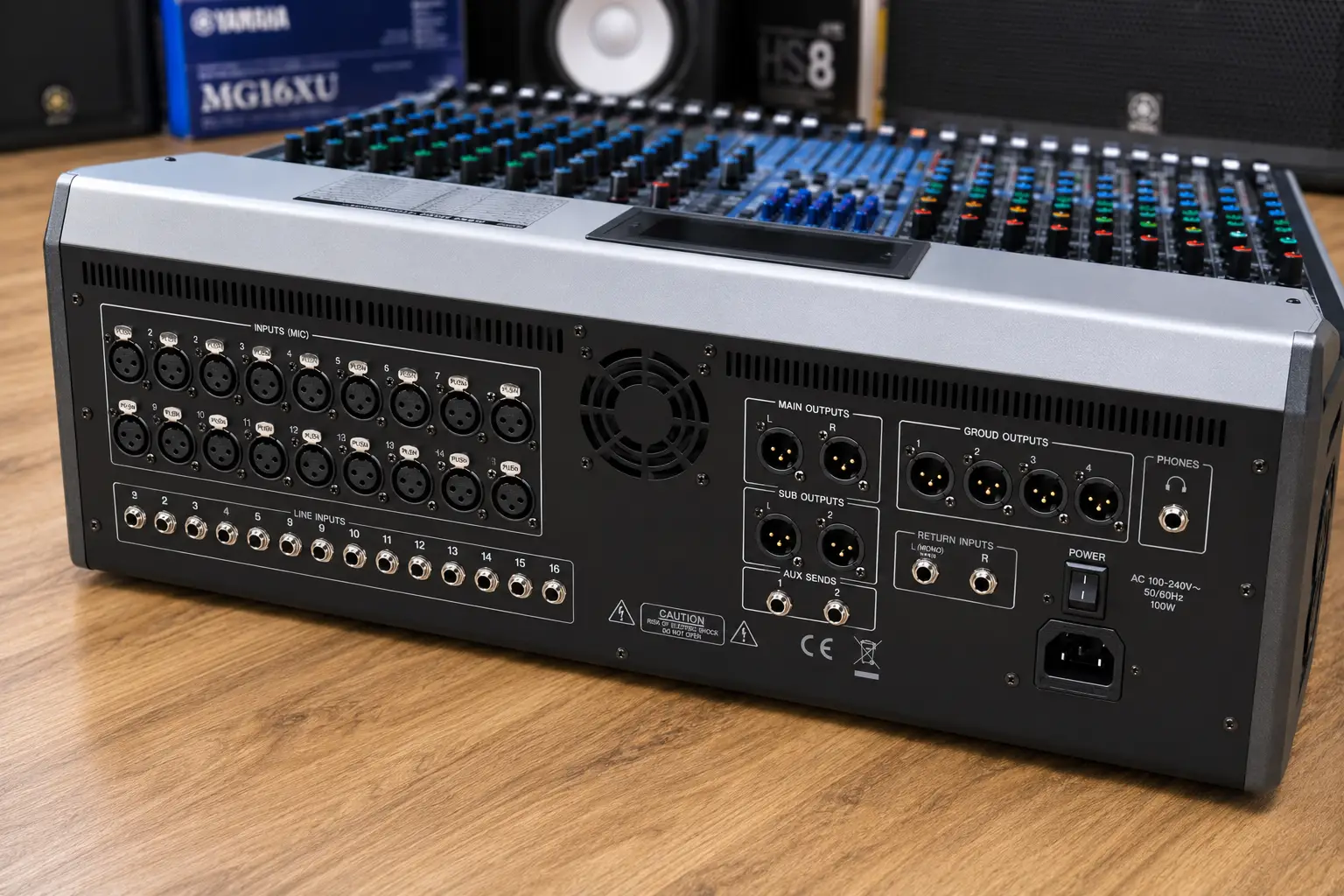 Thunder Sound MX18S Professional 18-Channel Audio Mixer with Dual DSP Effects – Advanced Mixer for Worship, Bands and Events 9 Thunder Sound MX18S band mixer