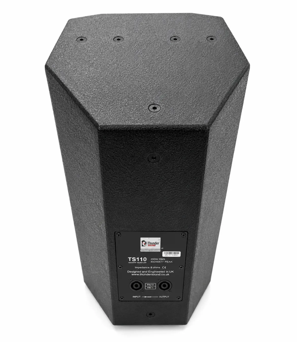 Thunder Sound TS110 2-Way Full-Range Loudspeaker System – Compact 10-Inch Professional Speaker for Churches, Halls, Conferences and Events 11 Thunder Sound TS110 church speaker