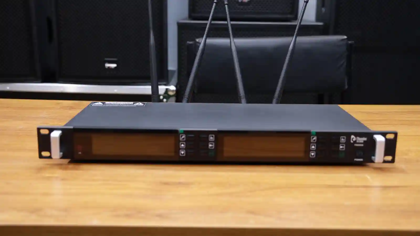 Thunder Sound TS200A Dual-Channel UHF Wireless Microphone System – Two Handheld Mics for Churches, Schools and Events 9 Thunder Sound TS200A UHF microphone